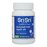 Sri Sri Tattva Ayurvedic Amrutadi Vati 500mg Anti Becterial 60 Tablets